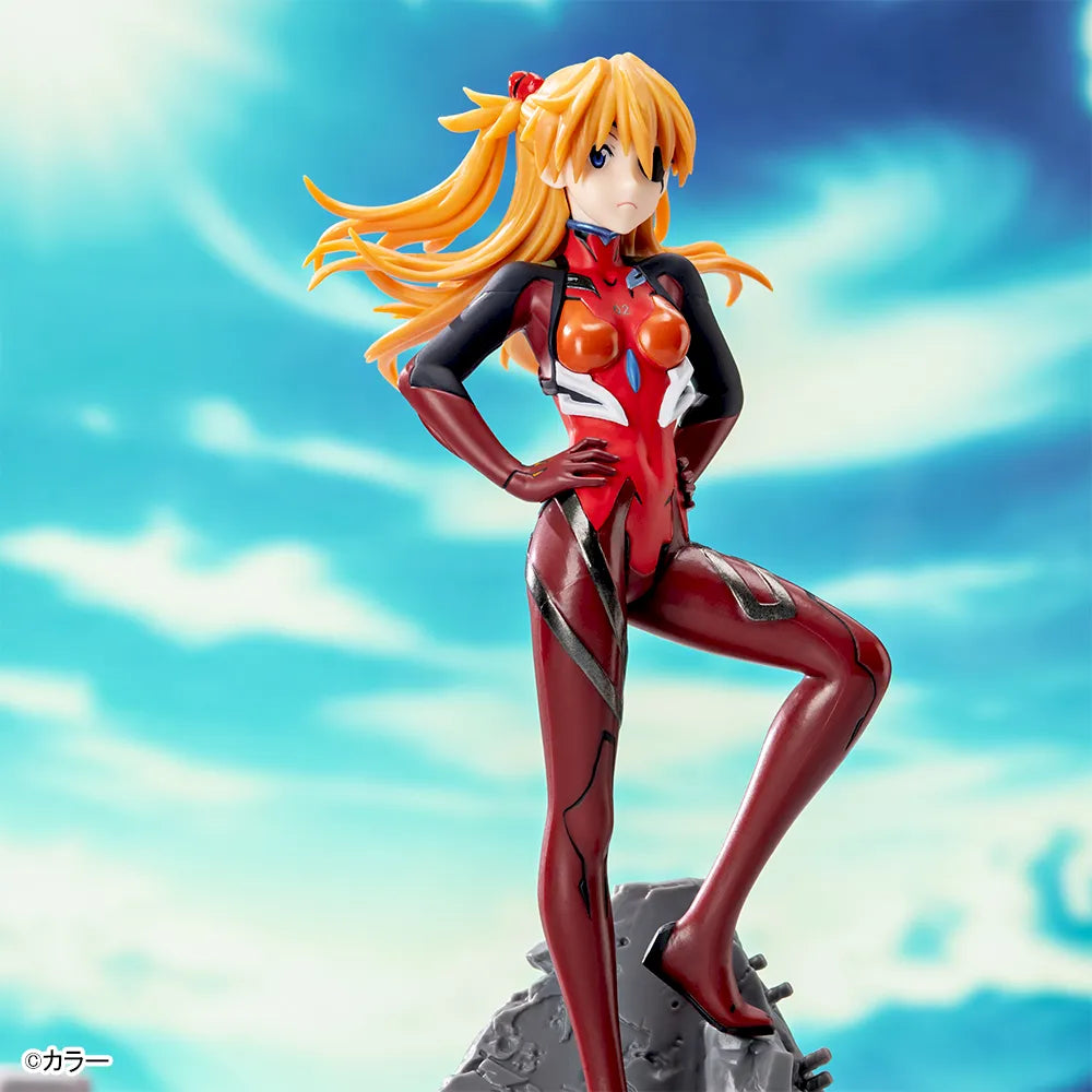 Asuka Langley Shikinami Evangelion 3.0+1.0 Thrice Upon a Time LUMINASTA Prize Figure by Sega - Mandorama