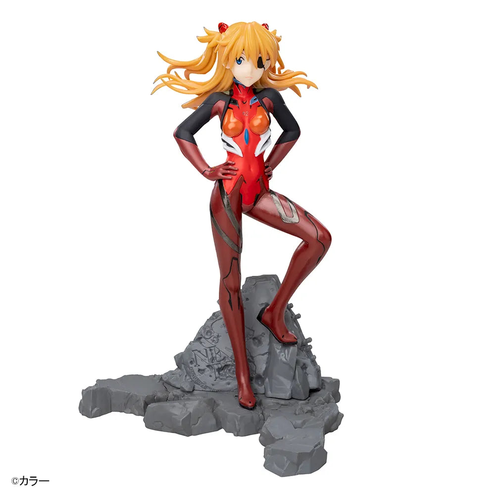 Asuka Langley Shikinami Evangelion 3.0+1.0 Thrice Upon a Time LUMINASTA Prize Figure by Sega - Mandorama