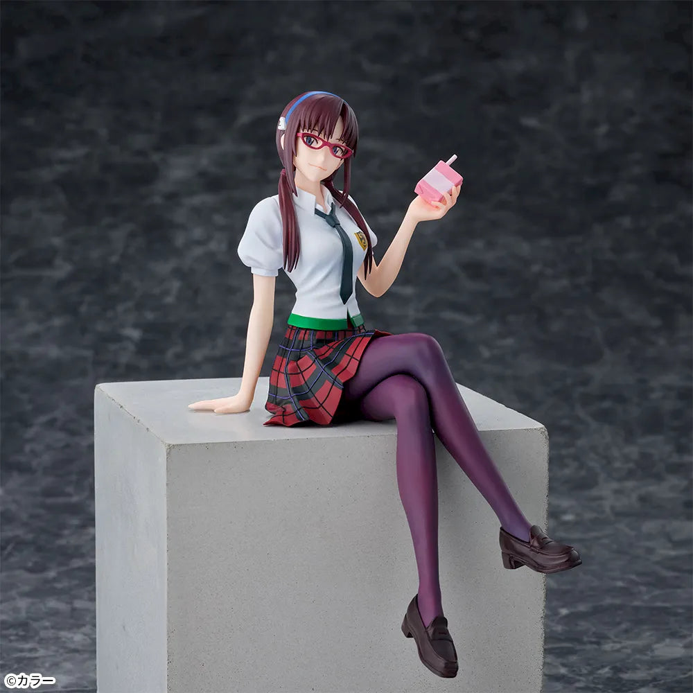 Mari Makinami Illustrious Evangelion Chokonose Premium Figure Prize Figure by Sega - Mandorama