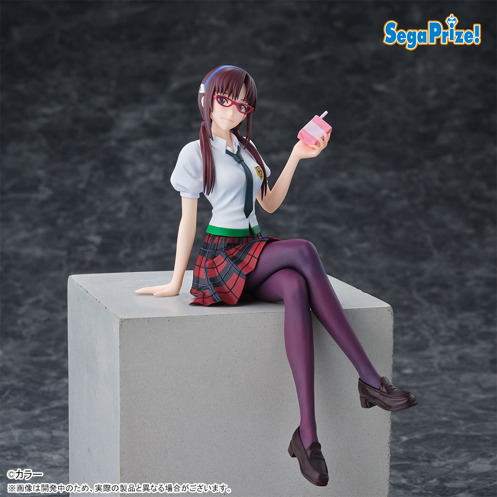 Mari Makinami Illustrious Evangelion Chokonose Premium Figure Prize Figure by Sega - Mandorama