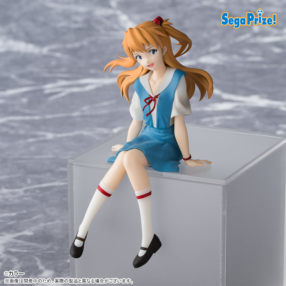 Shikinami Asuka Langley Evangelion Chokonose Premium Figure Prize Figure by Sega - Mandorama [src:https://figisland.net/wp-content/uploads/2025/07/s01011615051736.jpg]