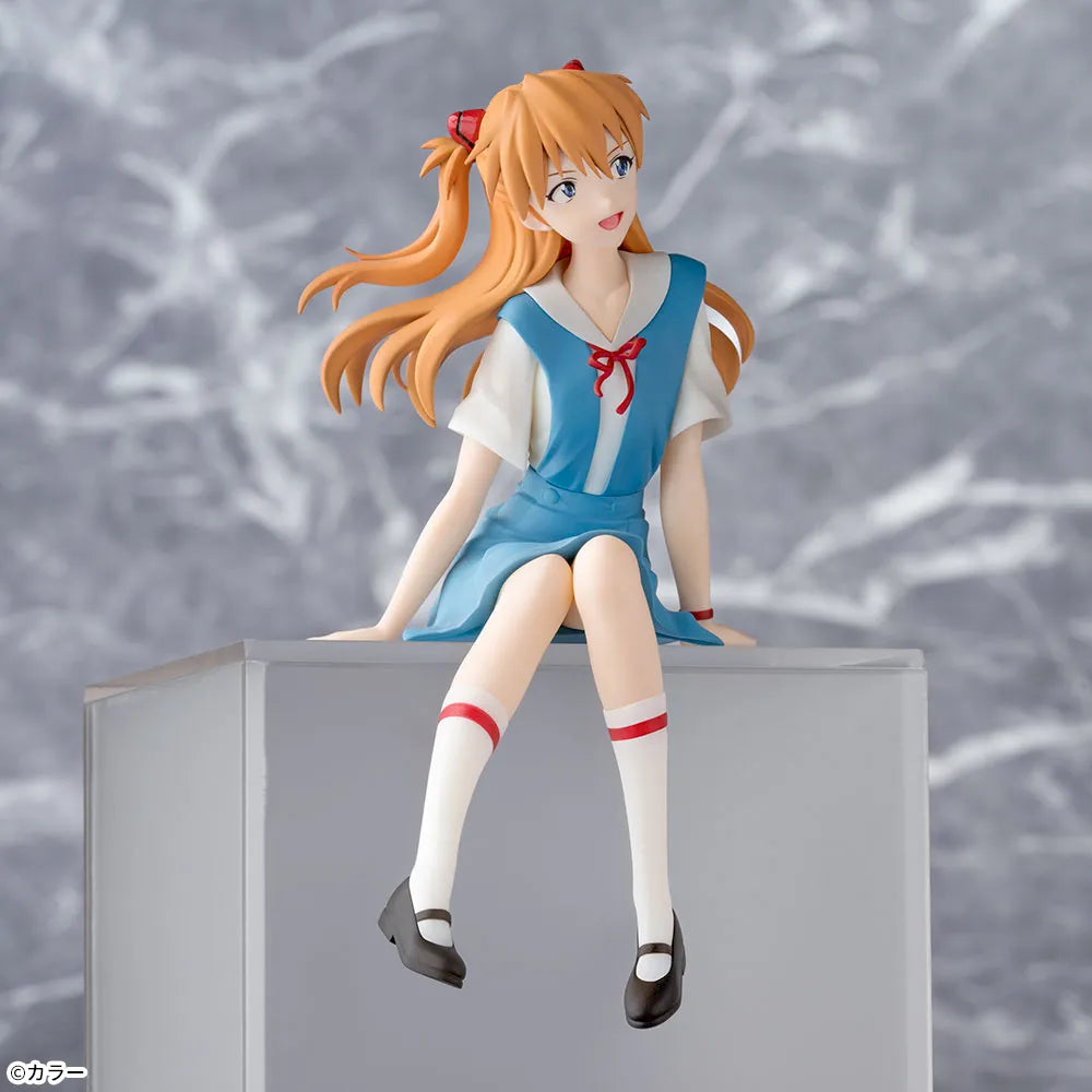 Shikinami Asuka Langley Evangelion Chokonose Premium Figure Prize Figure by Sega - Mandorama [src:https://figisland.net/wp-content/uploads/2025/07/s01011615053877.webp]
