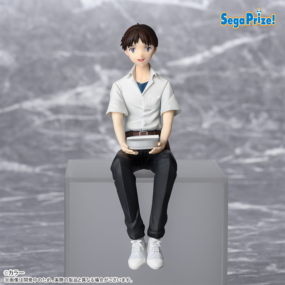 Shinji Ikari Evangelion Chokonose Premium Figure Prize Figure by Sega - Mandorama [src:https://figisland.net/wp-content/uploads/2025/05/s01011615049898.jpg]