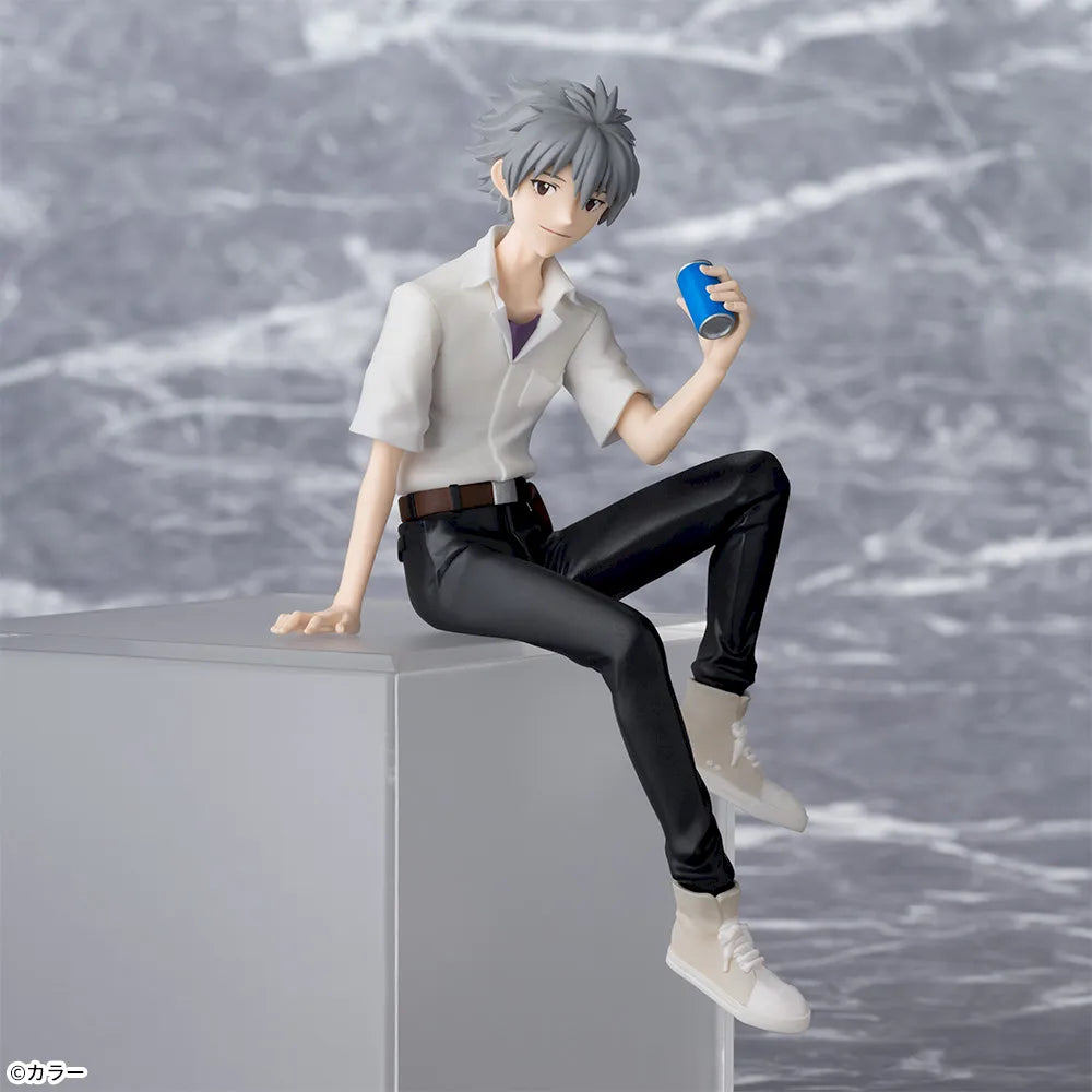 Kaworu Nagisa Evangelion: New Theatrical Edition Chokonose Premium Figure Prize Figure by Sega - Mandorama