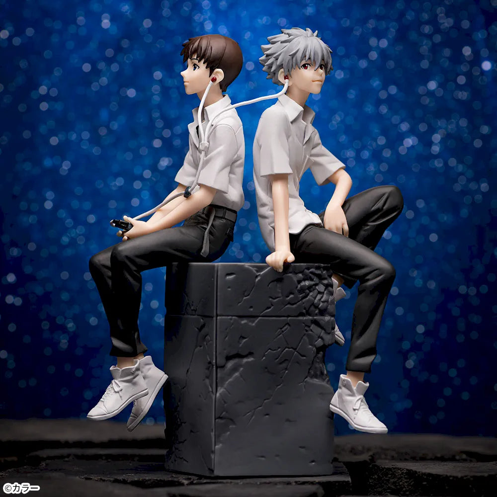 Shinji Ikari Evangelion VIGNETTEUM Prize Figure by Sega - Mandorama