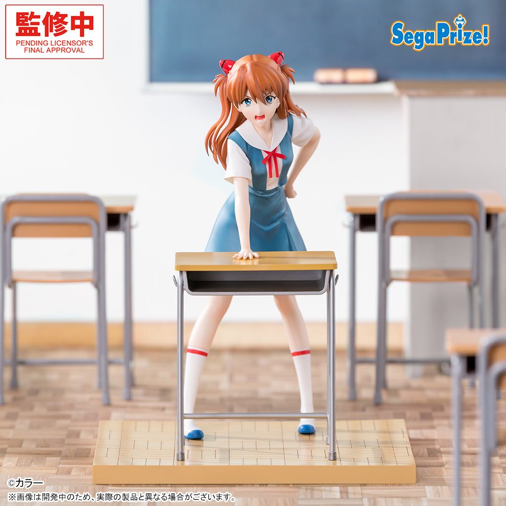 Asuka Shikinami Langley Uniform Ver. Evangelion XStellar Prize Figure by Sega (03/2027) - Mandorama
