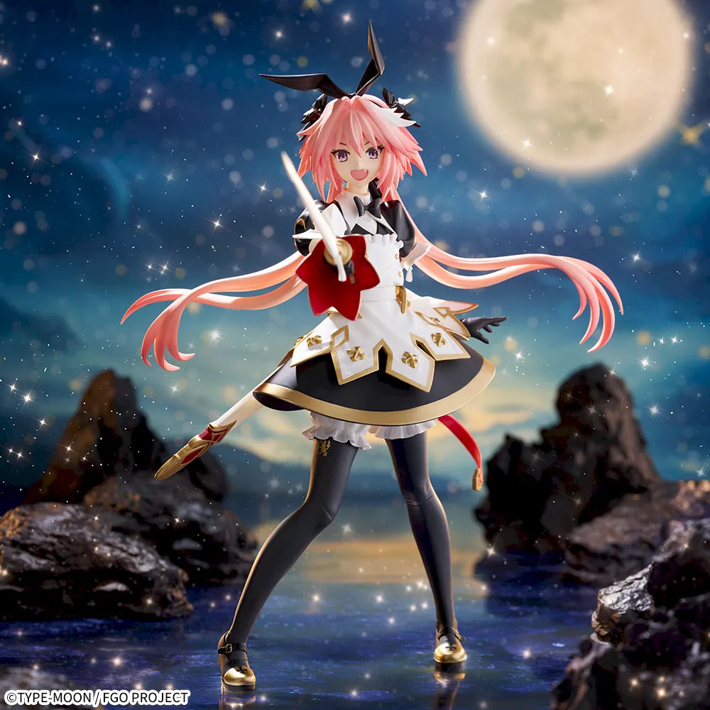 Saber / Astolfo Fate/Grand Order FIGURIZMα Prize Figure by Sega (06/2025) - Mandorama [src:https://tokutame.net/wp-content/uploads/2025/05/prize-20250613-fgo-sega1.webp]