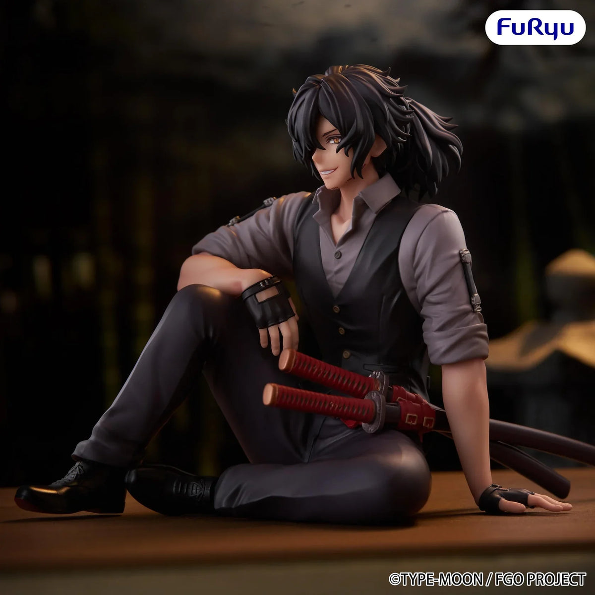 Okada Izo (Assassin) Awesome Dapper Suit Fate/Grand Order Noodle Stopper Prize Figure by FuRyu (02/2027) - photo 4 - Mandorama