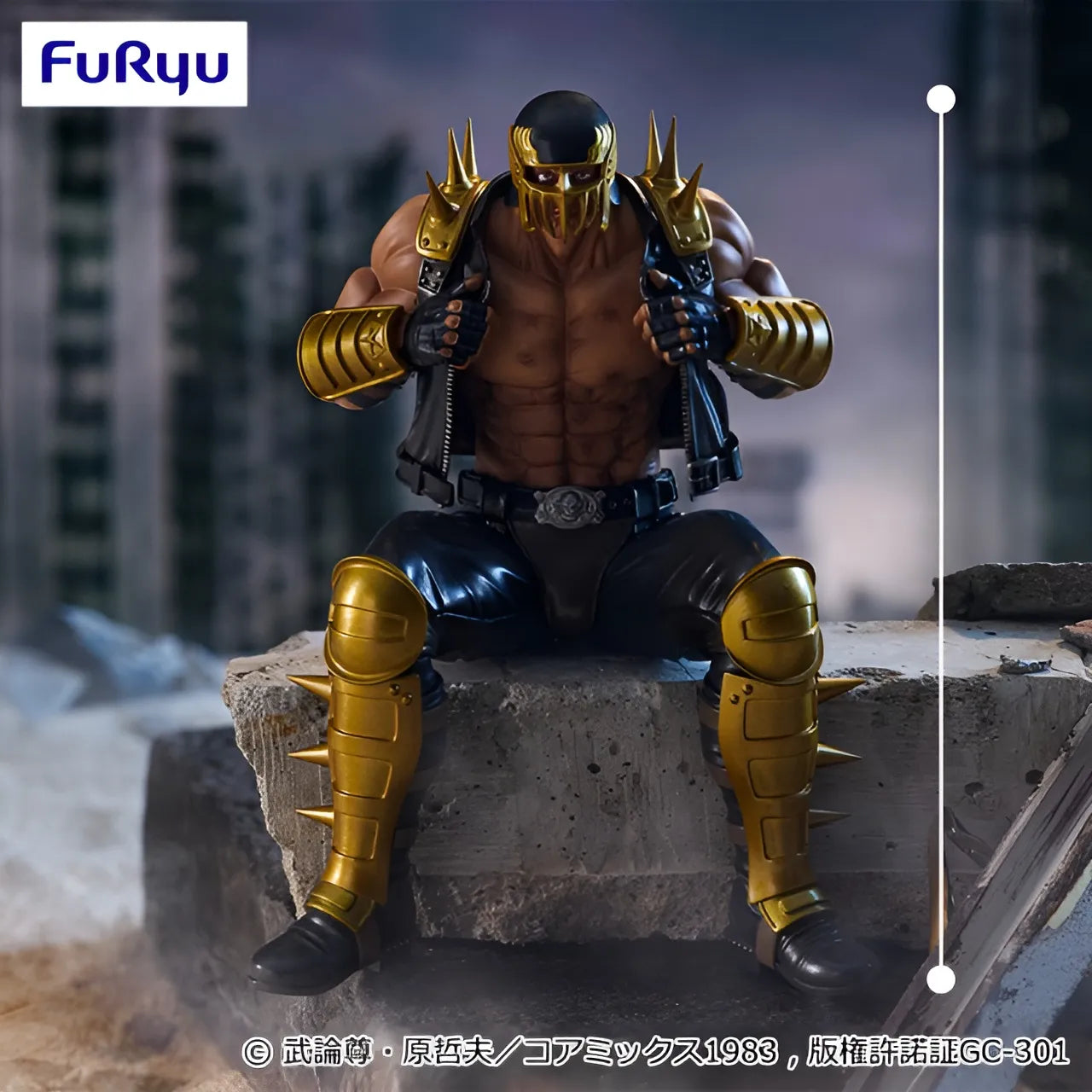 Jagi Fist of the North Star Noodle Stopper Figure Prize Figure by FuRyu - Mandorama [src:https://tokutame.net/wp-content/uploads/2025/07/prize-202508-hokuto-furyu1.webp]