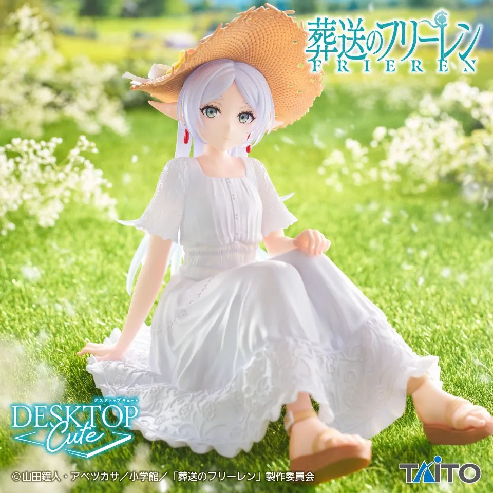 Frieren Frieren: Beyond Journey's End Desktop Cute Prize Figure by Taito (04/2026) - Mandorama [src:https://tokutame.net/wp-content/uploads/2026/03/prize-202604-frieren-taito1.webp]