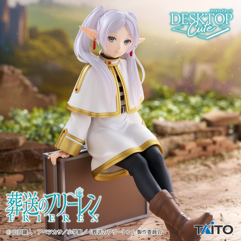 Frieren Frieren: Beyond Journey's End Desktop Cute Prize Figure by Taito - Mandorama [src:https://figisland.net/wp-content/uploads/2025/09/s01011615052458.jpg]