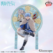 Himmel Frieren: Beyond Journey's End GLASSCAPE Prize Figure by Banpresto (07/2026) - Mandorama [src:https://tokutame.net/wp-content/uploads/2026/06/prize-202607-frieren-banpresto3.webp]
