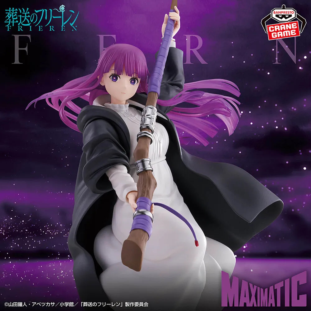 Fern Frieren: Beyond Journey's End MAXIMATIC Prize Figure by Banpresto (02/2026) - Mandorama [src:https://tokutame.net/wp-content/uploads/2026/01/prize-202602-frieren-banpresto4.webp]