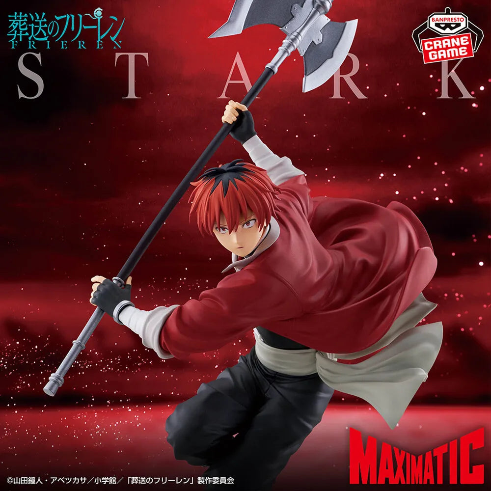 Stark Frieren: Beyond Journey's End MAXIMATIC Prize Figure by Banpresto (01/2026) - Mandorama [src:https://tokutame.net/wp-content/uploads/2025/12/prize-202601-frieren-banpresto4.webp]