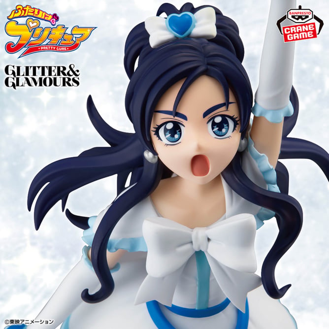 Cure White Futari wa Pretty Cure GLITTER&GLAMOURS Prize Figure by Banpresto - Mandorama [src:https://figisland.net/wp-content/uploads/2025/10/s01011615053674.jpg]