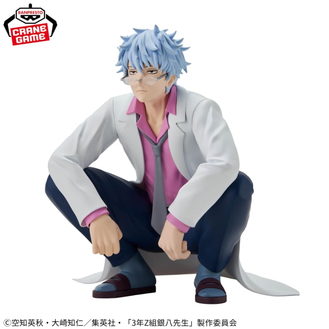 Sakata Ginpachi Gintama: Ginpachi-sensei Desk Figure Prize Figure by Banpresto - Mandorama [src:https://figisland.net/wp-content/uploads/2025/09/s01011615052915.jpg]