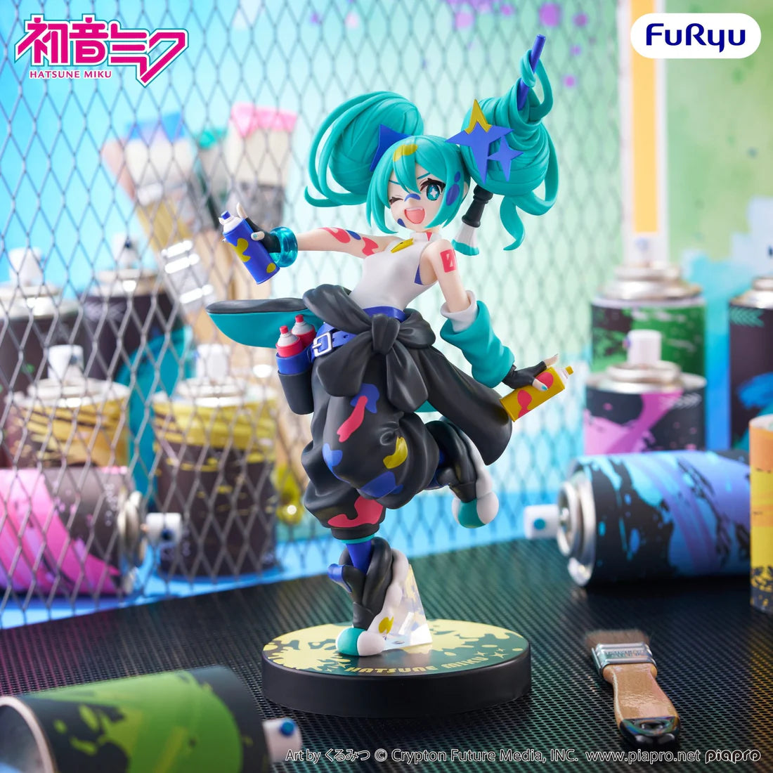 ムチュート ― ペイントガール ―Another Color . Hatsune Miku Prize Figure by FuRyu - Mandorama