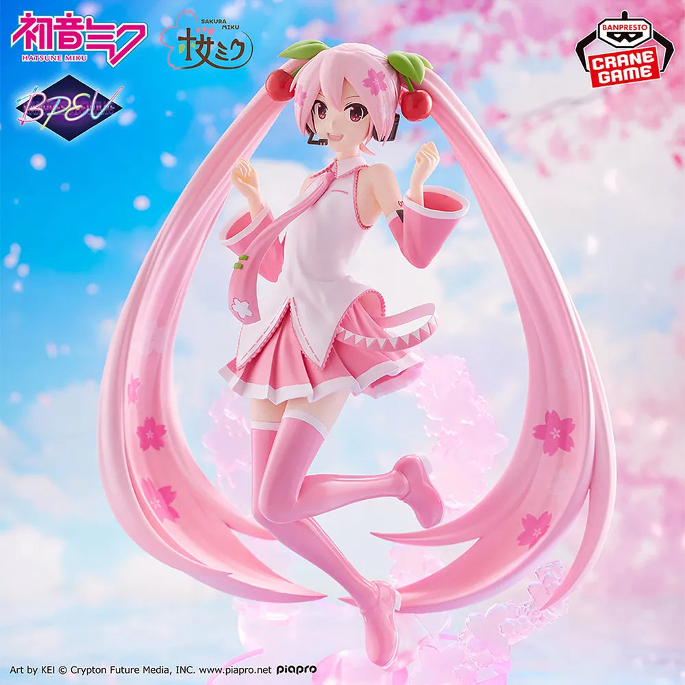 Sakura Miku Hatsune Miku BANPRESTO EVOLVE Prize Figure by Banpresto (04/2026) - Mandorama [src:https://tokutame.net/wp-content/uploads/2026/03/prize-202604-hatsunemiku-banpresto3.webp]