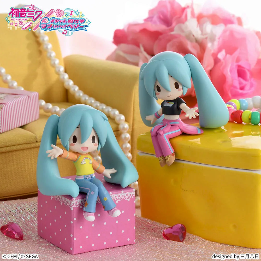 Hatsune Miku Hatsune Miku Fuwapuchi Choko no Se Mini Prize Figure by Sega - Mandorama