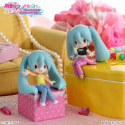 Hatsune Miku Hatsune Miku Fuwapuchi Choko no Se Mini Prize Figure by Sega - Mandorama