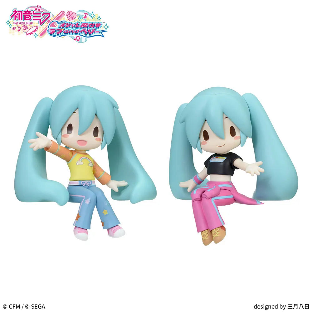 Hatsune Miku Hatsune Miku Fuwapuchi Choko no Se Mini Prize Figure by Sega - Mandorama