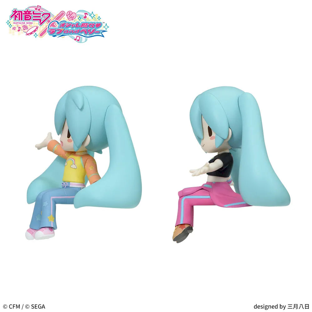 Hatsune Miku Hatsune Miku Fuwapuchi Choko no Se Mini Prize Figure by Sega - Mandorama