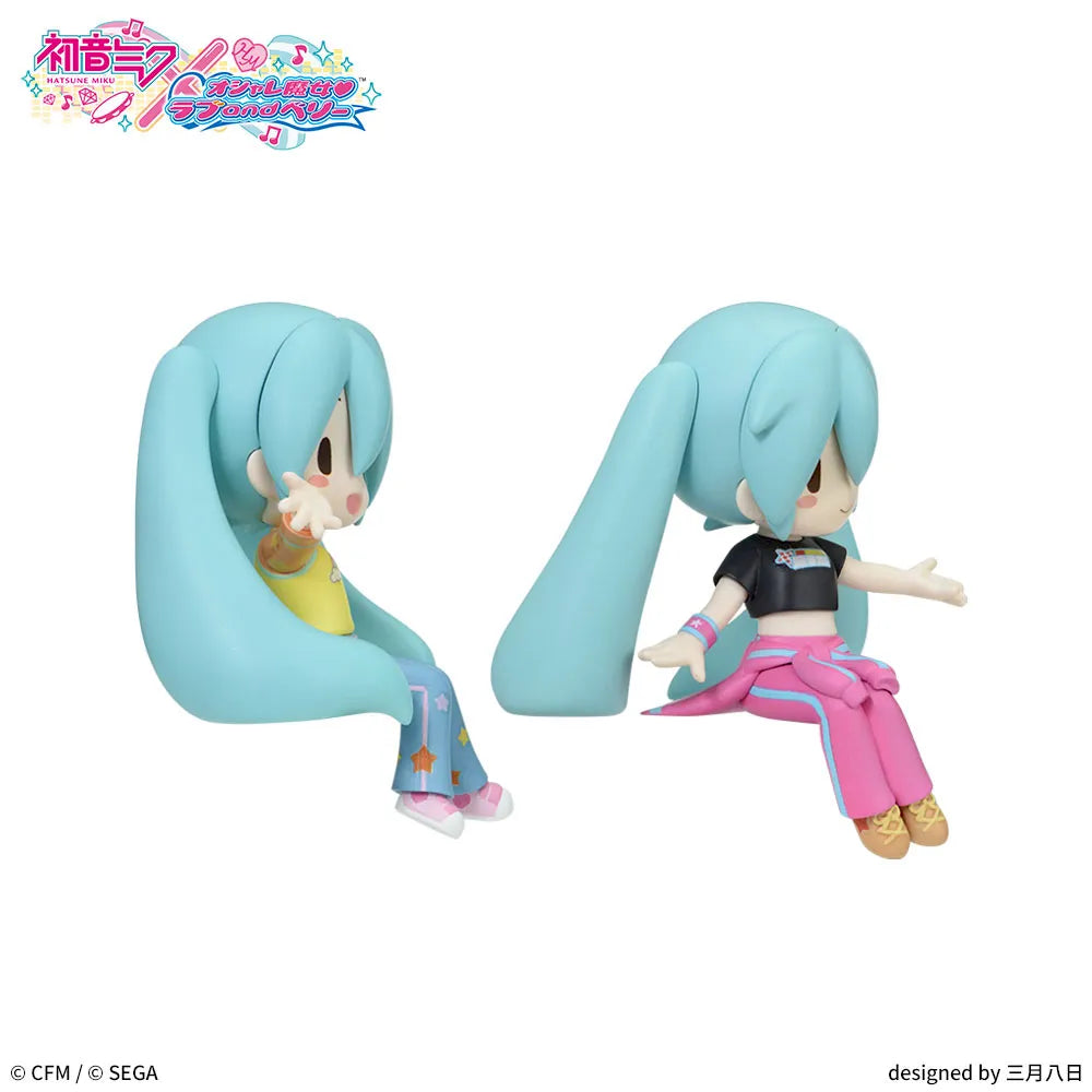 Hatsune Miku Hatsune Miku Fuwapuchi Choko no Se Mini Prize Figure by Sega - Mandorama
