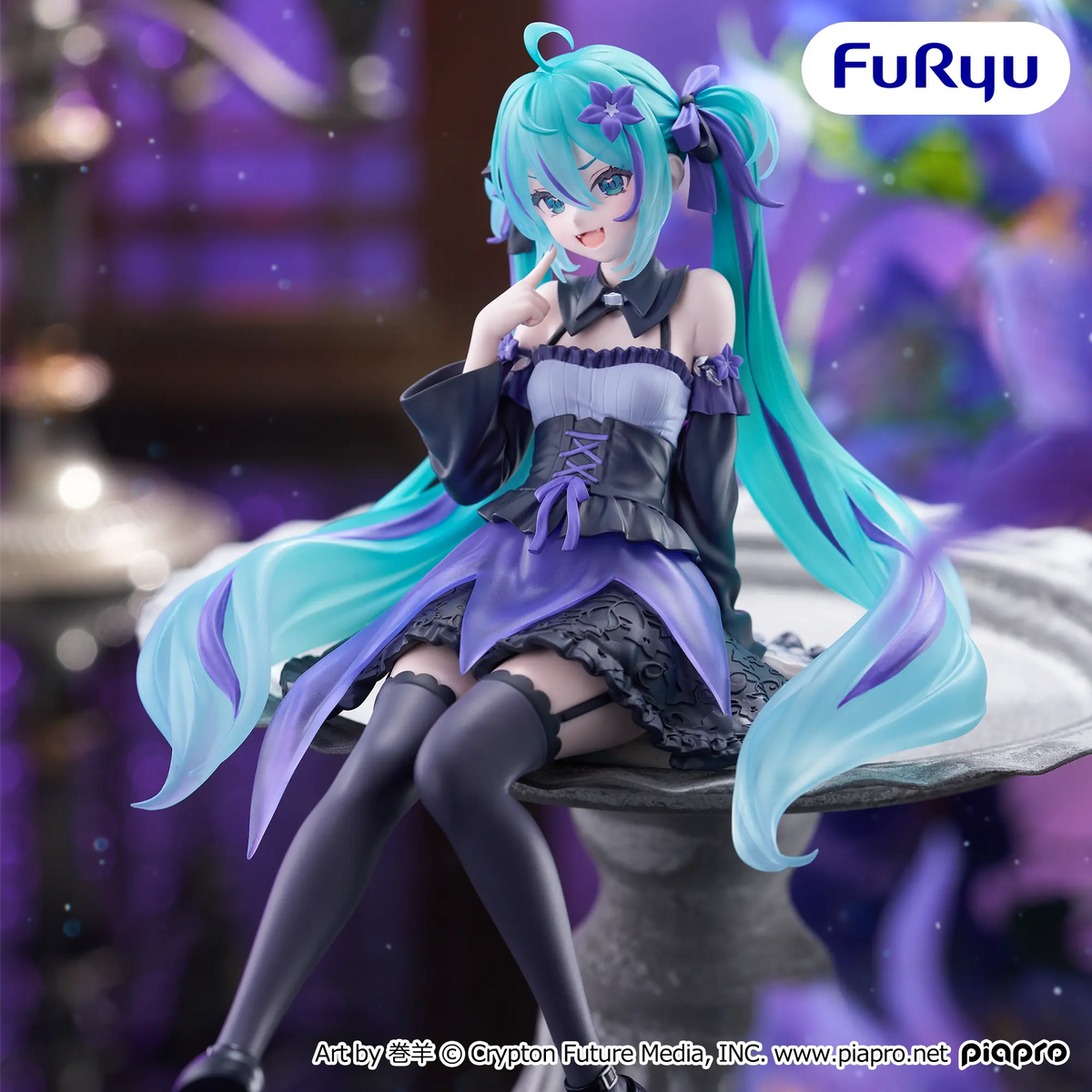 Flower Fairy 桔梗 Hatsune Miku Noodle Stopper Figure Prize Figure by FuRyu (08/2026) - Mandorama [src:https://figisland.net/wp-content/uploads/2026/07/s01011615059195.webp]