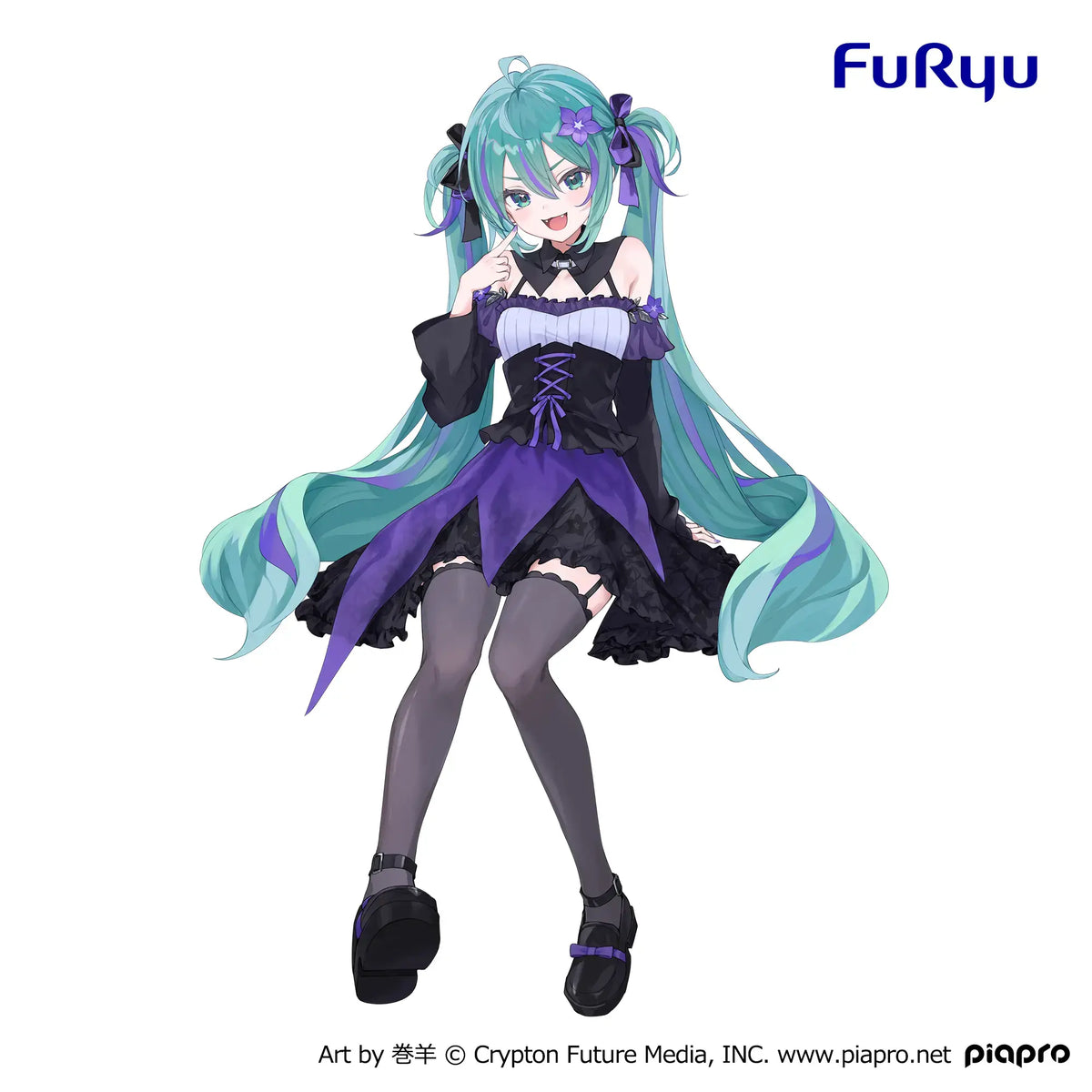Flower Fairy 桔梗 Hatsune Miku Noodle Stopper Figure Prize Figure by FuRyu (08/2026) - Mandorama [src:https://figisland.net/wp-content/uploads/2026/07/s01011615059197.webp]