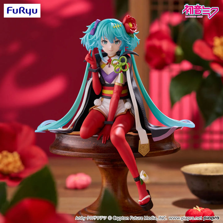 Hatsune Miku Flower Fairy Camellia Hatsune Miku Noodle Stopper Prize Figure by FuRyu - Mandorama