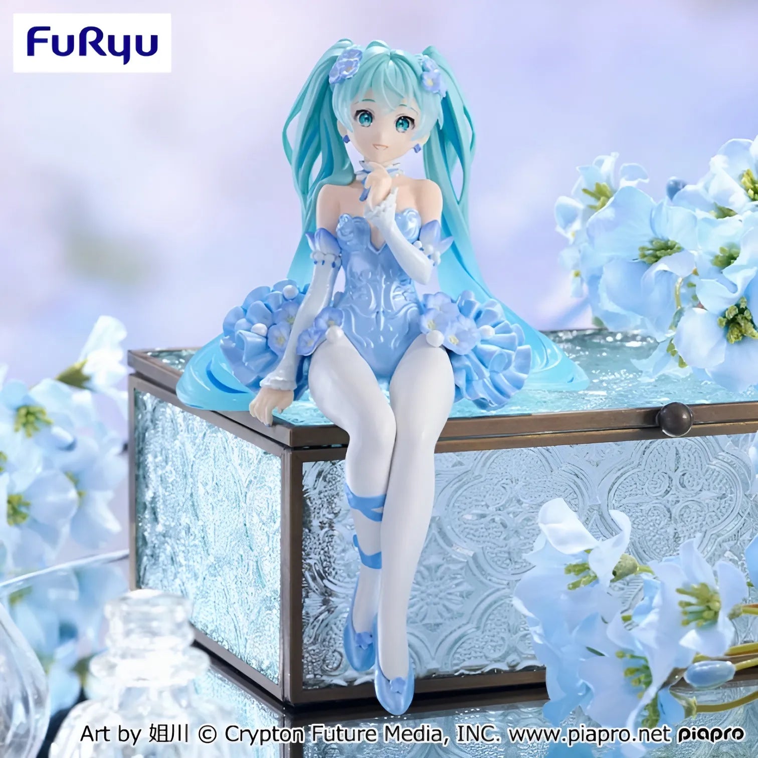 Lu Xiaotang Hatsune Miku Noodle Stopper Prize Figure by FuRyu - Mandorama [src:https://tokutame.net/wp-content/uploads/2025/01/prize-202502-hatsunemiku-furyu1.webp]