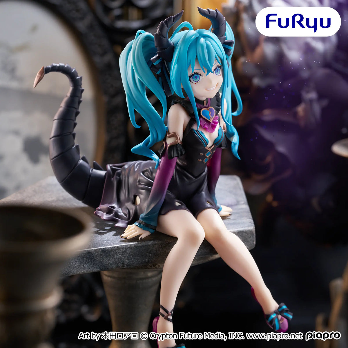 どるストッパーフィギュアー ヴィランver. Hatsune Miku Noodle Stopper Prize Figure by FuRyu (09/2026) - Mandorama [src:https://figisland.net/wp-content/uploads/2026/08/s01011615060020.webp]