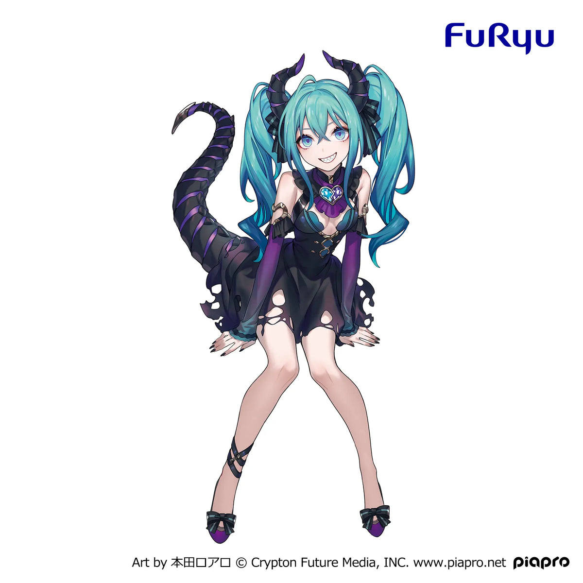 どるストッパーフィギュアー ヴィランver. Hatsune Miku Noodle Stopper Prize Figure by FuRyu (09/2026) - Mandorama [src:https://figisland.net/wp-content/uploads/2026/08/s01011615060022.webp]