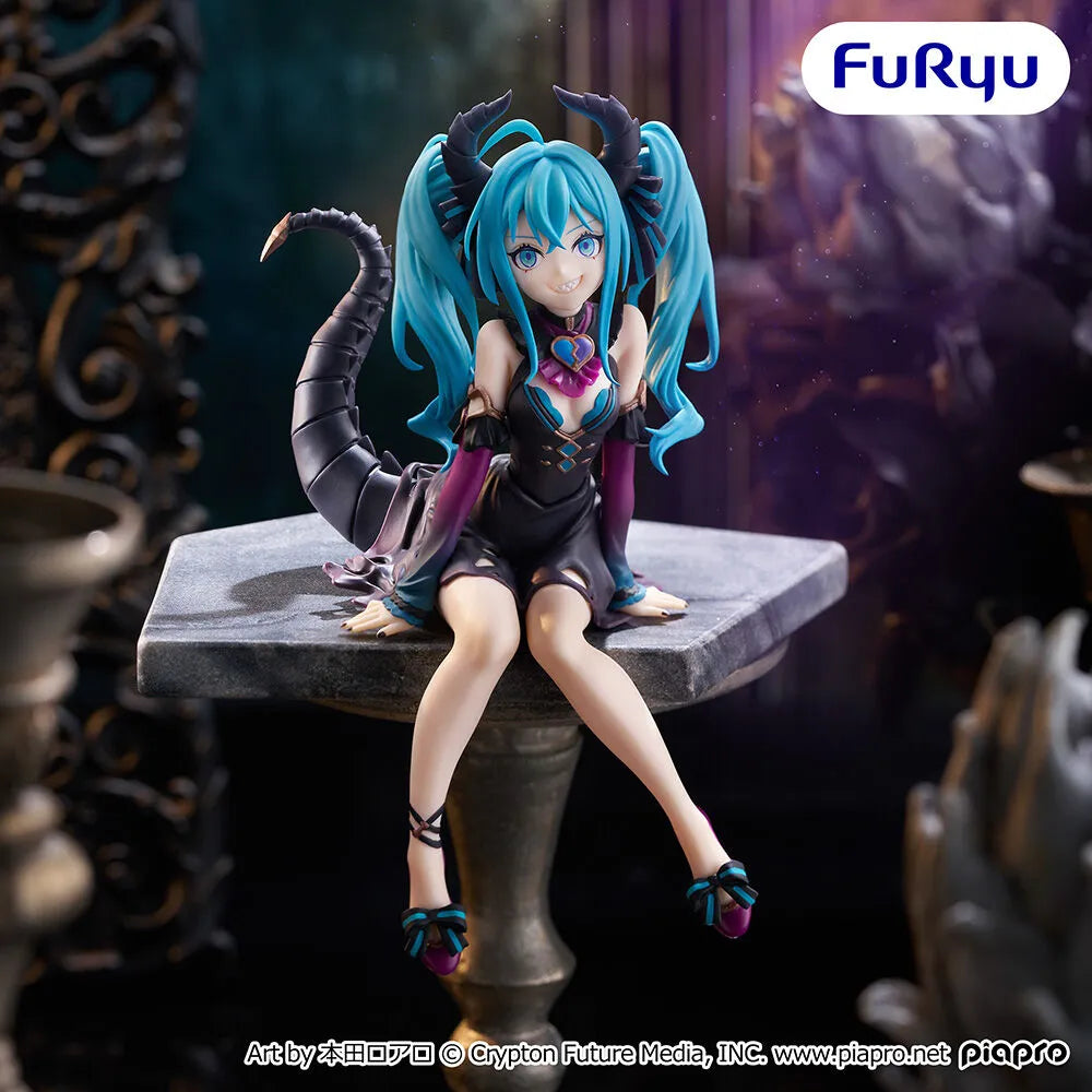 どるストッパーフィギュアー ヴィランver. Hatsune Miku Noodle Stopper Prize Figure by FuRyu (09/2026) - Mandorama [src:https://tokutame.net/wp-content/uploads/2026/09/prize-202609-hatsunemiku-furyu2.webp]