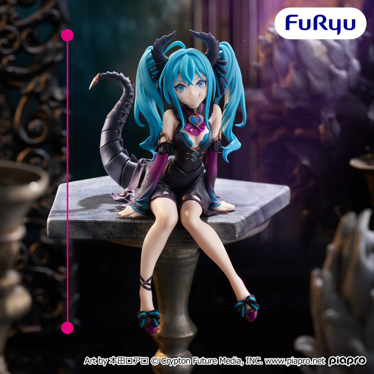 どるストッパーフィギュアー ヴィランver. Hatsune Miku Noodle Stopper Prize Figure by FuRyu (09/2026) - Mandorama [src:https://figisland.net/wp-content/uploads/2026/08/s01011615060019.webp]