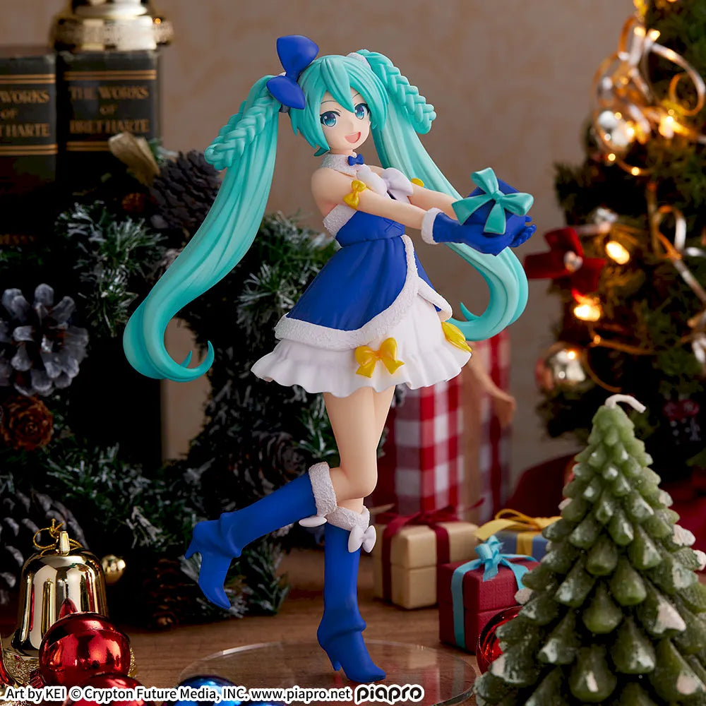 Sapphire Christmas Ver. Hatsune Miku Premium Figure Prize Figure by Sega (11/2026) - Mandorama