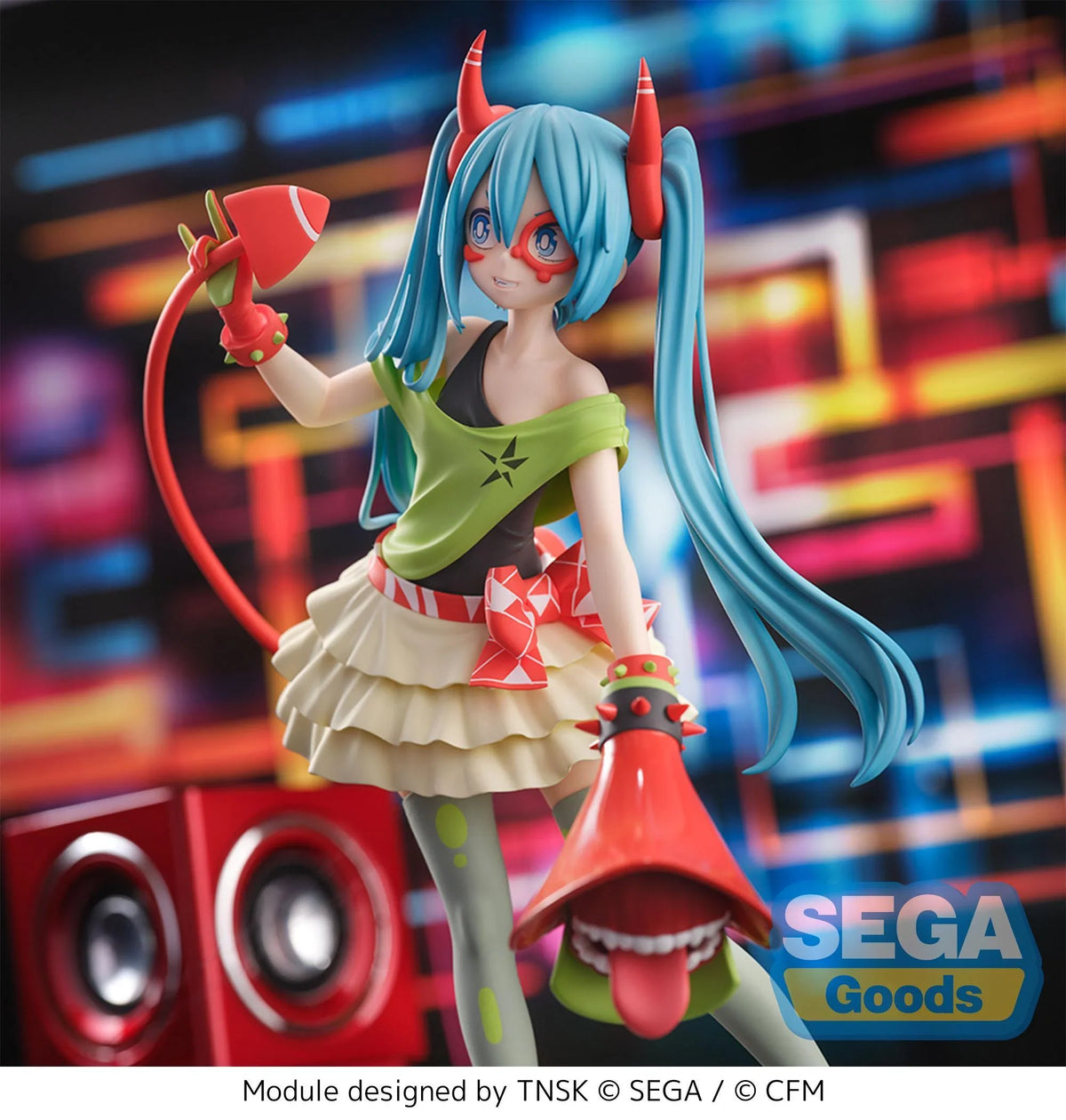 Hatsune Miku DE:MONSTAR T.R. Hatsune Miku -Project DIVA- X FIGURIZMα Prize Figure by Sega (01/2027) - Mandorama