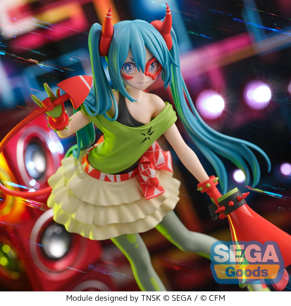 Hatsune Miku DE:MONSTAR T.R. Hatsune Miku -Project DIVA- X FIGURIZMα Prize Figure by Sega (01/2027) - Mandorama