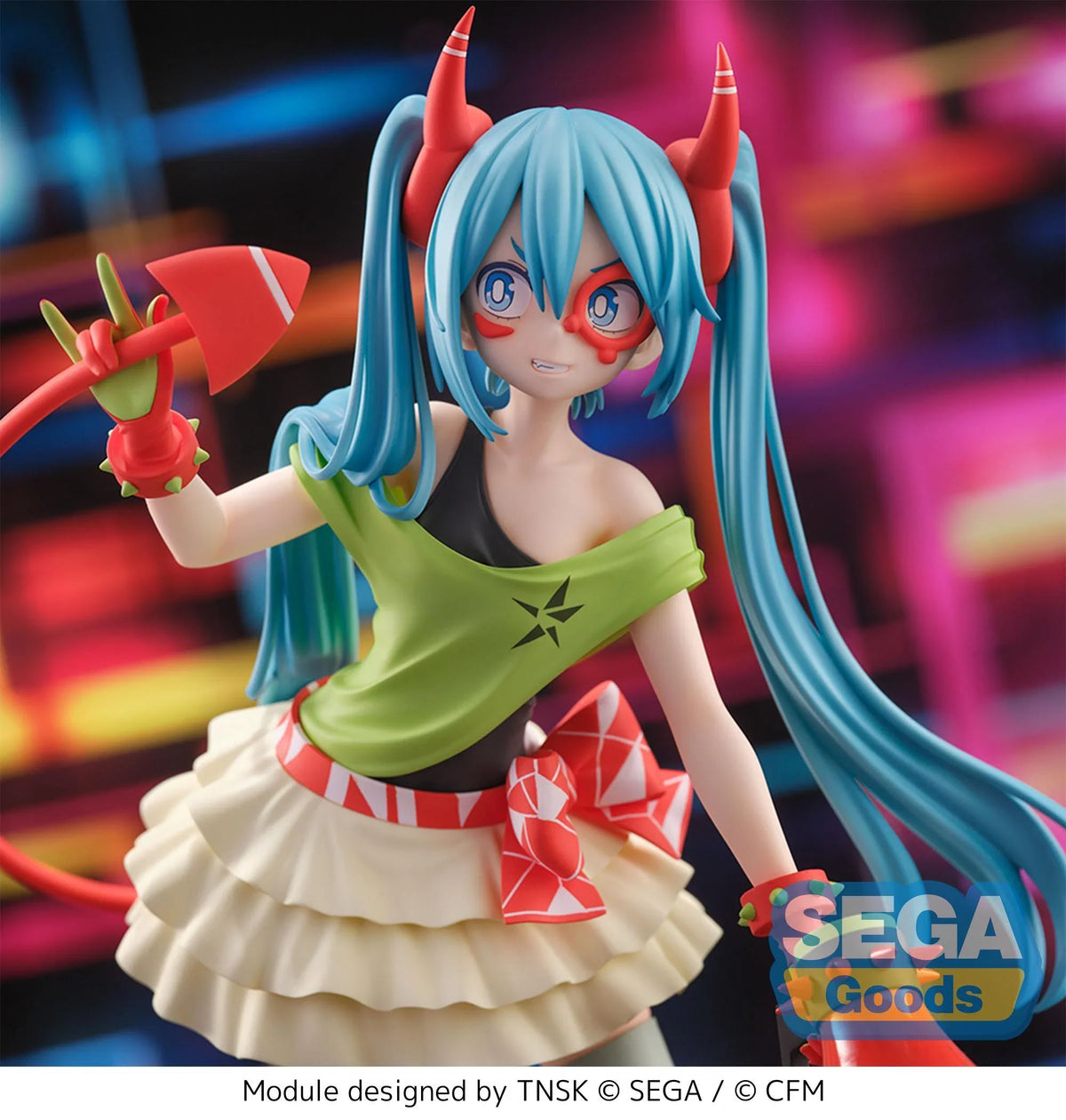 Hatsune Miku DE:MONSTAR T.R. Hatsune Miku -Project DIVA- X FIGURIZMα Prize Figure by Sega (01/2027) - Mandorama