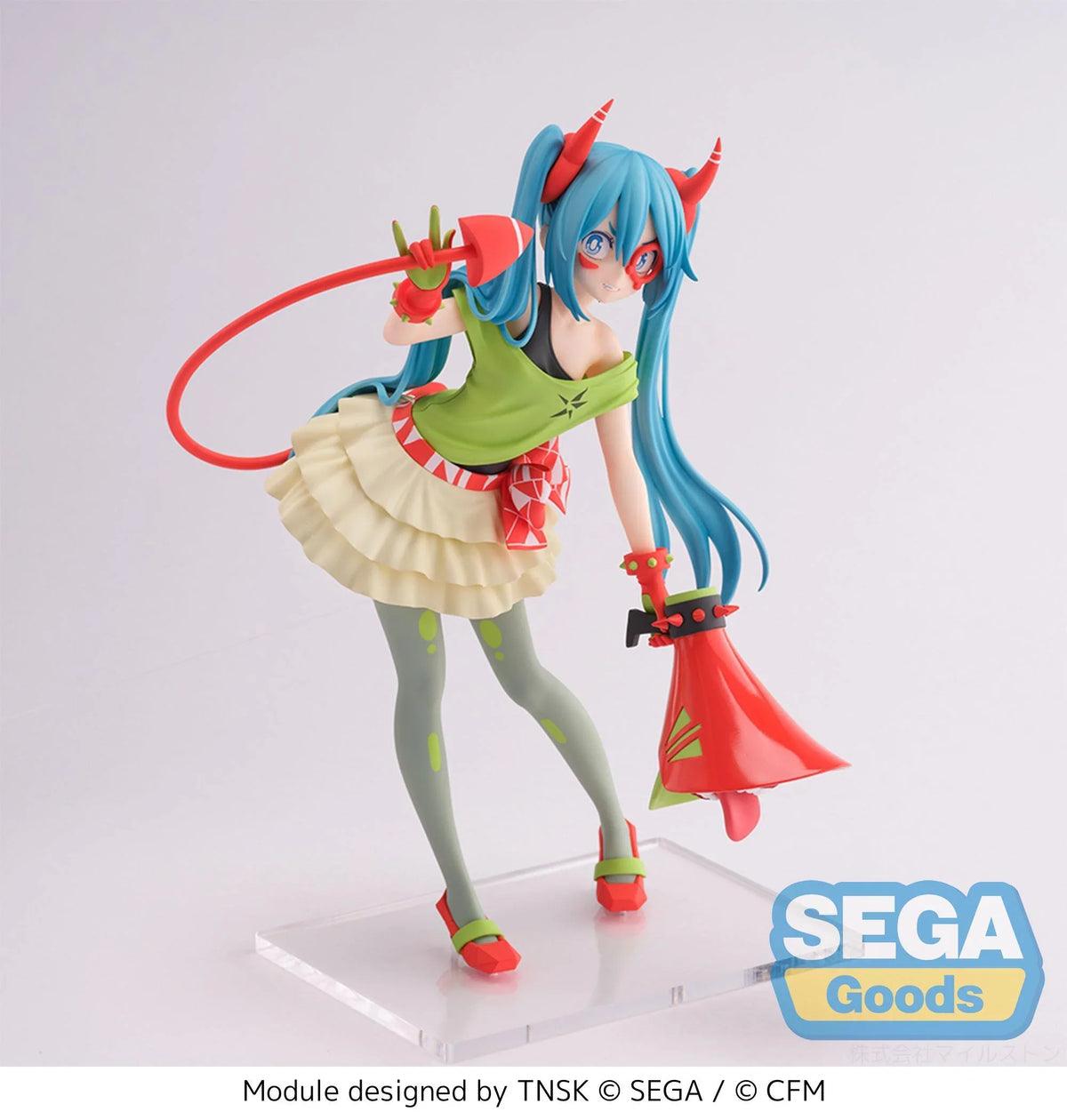 Hatsune Miku DE:MONSTAR T.R. Hatsune Miku -Project DIVA- X FIGURIZMα Prize Figure by Sega (01/2027) - Mandorama