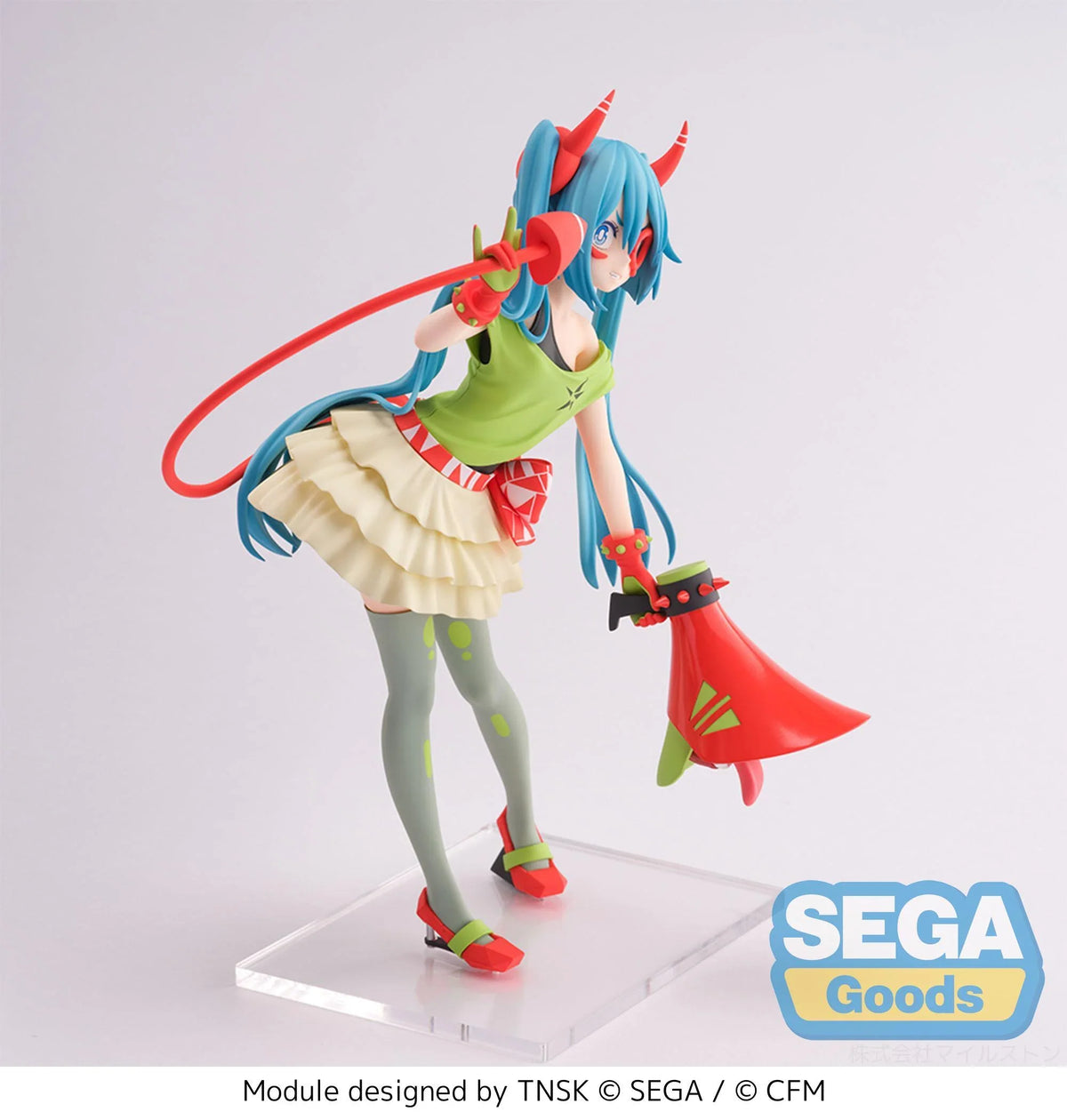 Hatsune Miku DE:MONSTAR T.R. Hatsune Miku -Project DIVA- X FIGURIZMα Prize Figure by Sega (01/2027) - Mandorama
