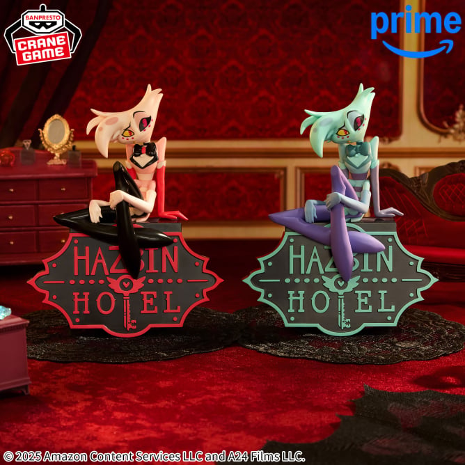 Angel Dust Hazbin Hotel Monitor Top Figure Prize Figure by Banpresto - Mandorama [src:https://figisland.net/wp-content/uploads/2025/05/s01011615052781.jpg]