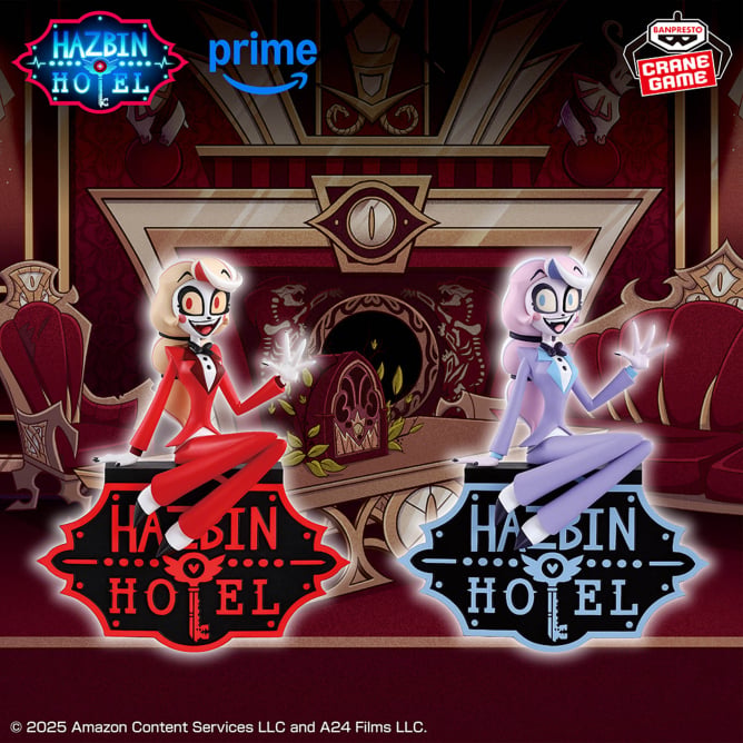 Charlie Morningstar Hazbin Hotel Monitor Top Figure Prize Figure by Banpresto - Mandorama