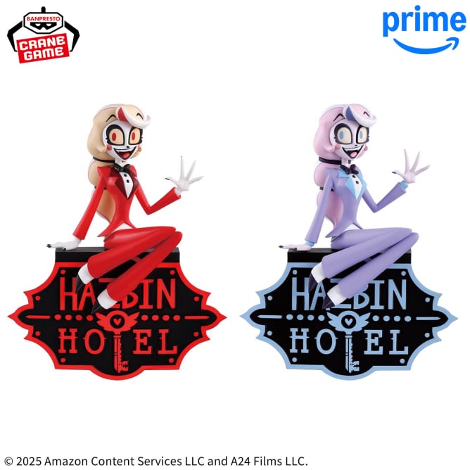 Charlie Morningstar Hazbin Hotel Monitor Top Figure Prize Figure by Banpresto - Mandorama