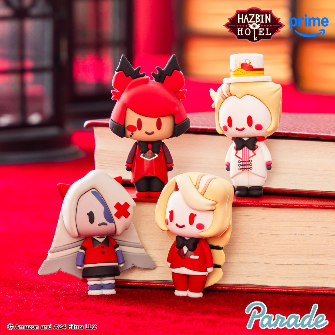 Various Hazbin Hotel Rubber Figure Prize Figure by パレード - Mandorama [src:https://figisland.net/wp-content/uploads/2026/05/s01011615057498.jpg]
