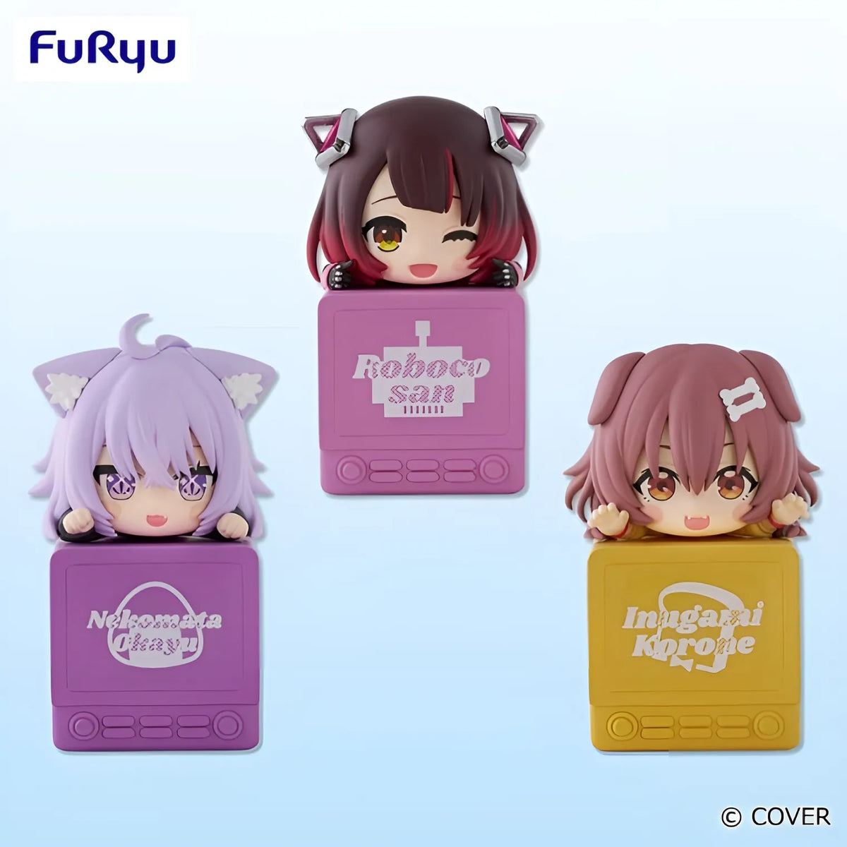 Assorted Hololive Hikkake Figure Prize Figure by FuRyu - Mandorama [src:https://tokutame.net/wp-content/uploads/2025/05/prize-202506-hololive-furyu1.webp]