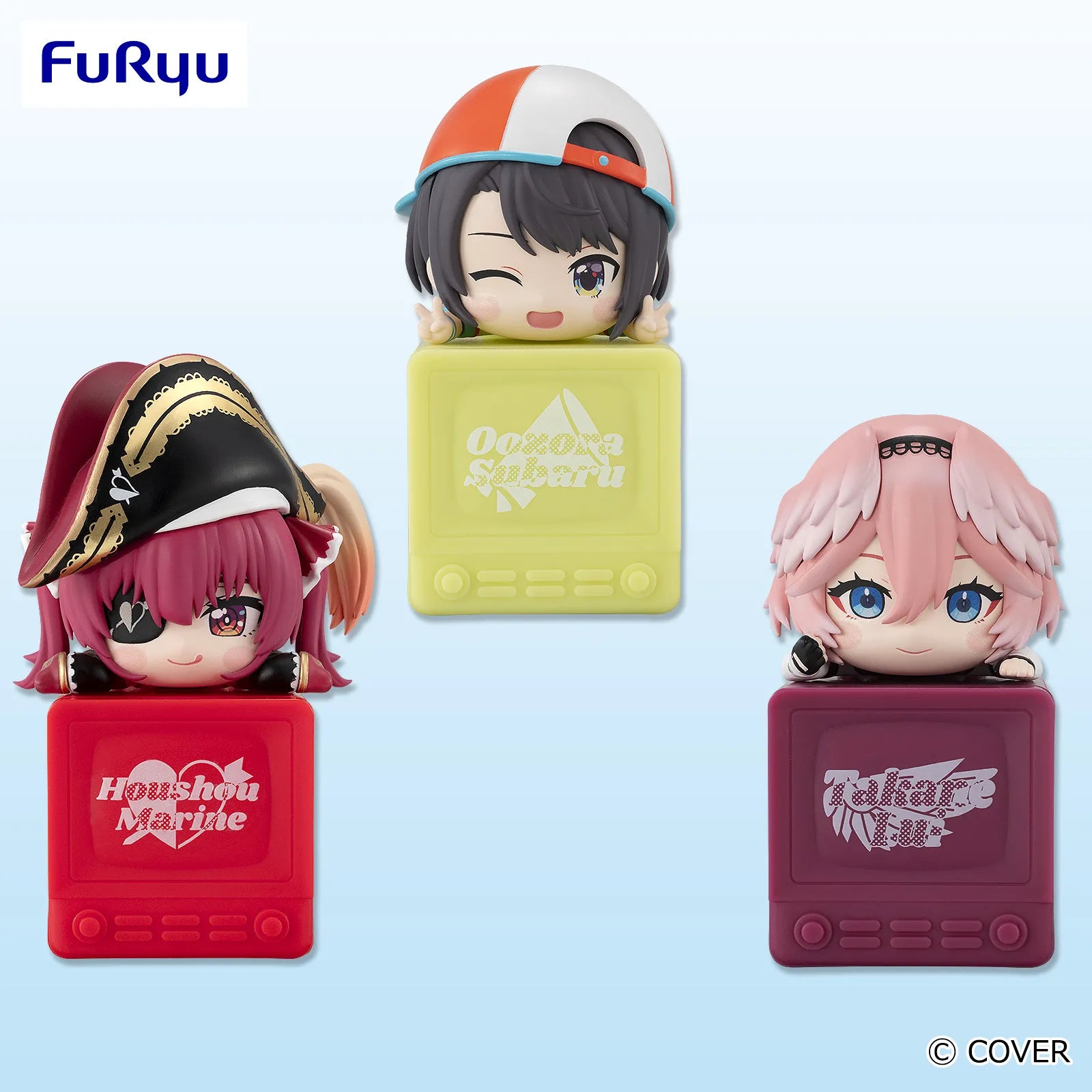 Various Hololive Hikkake Figure Prize Figure by FuRyu - Mandorama [src:https://tokutame.net/wp-content/uploads/2025/06/prize-202507-hololive-furyu1.webp]