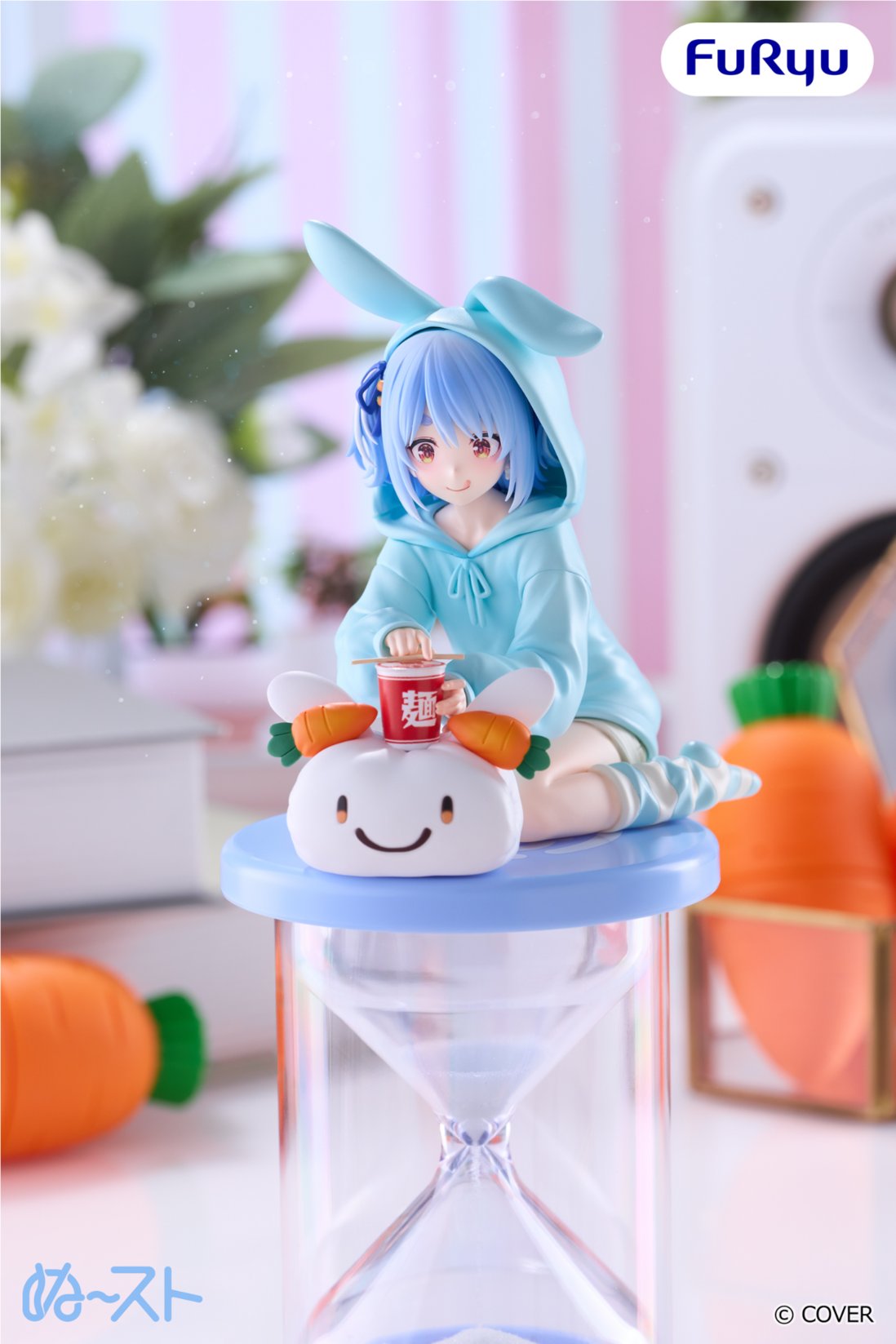 Usada Pekora Hololive Noodle Stopper Plus Prize Figure by FuRyu (02/2027) - Mandorama