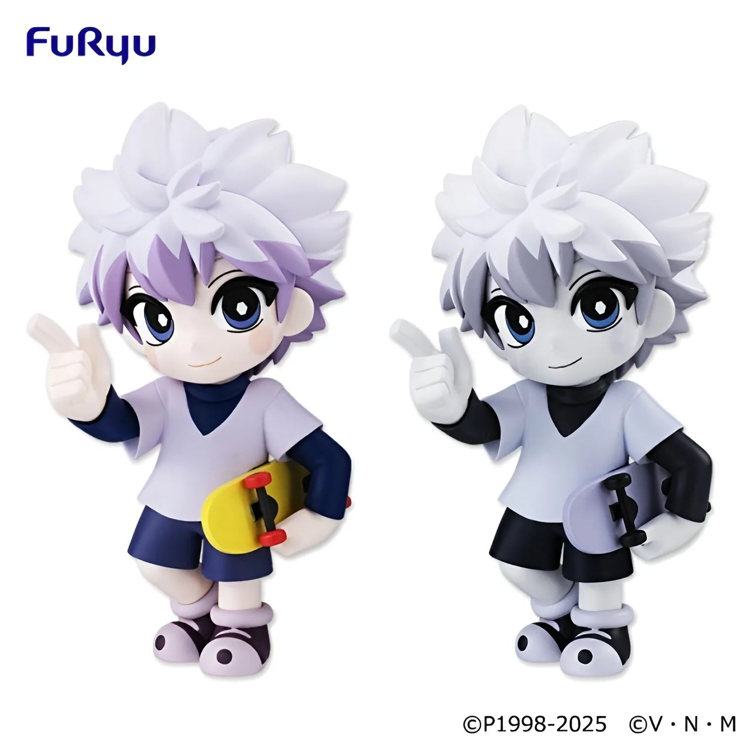 Killua Zoldyck Hunter x Hunter MONOTOON Prize Figure by FuRyu - Mandorama [src:https://tokutame.net/wp-content/uploads/2025/04/prize-202505-hunter-furyu1.webp]