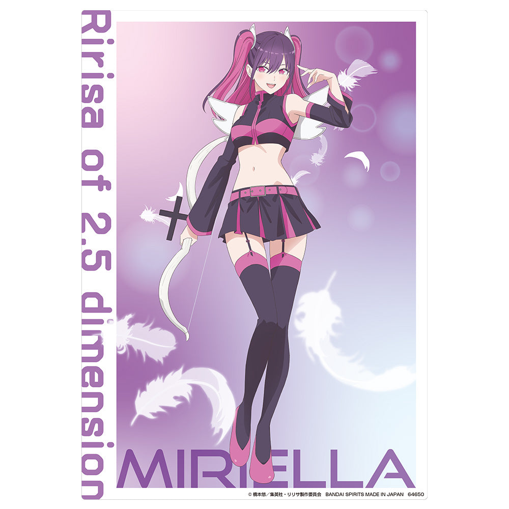 Ichiban Kuji 2.5 Dimensional Seduction Prize D Miliera Angel Airborne Squad Illustration Board - Mandorama